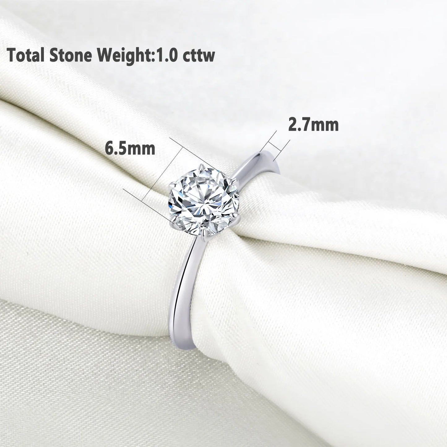 Solitaire 1 Carat ring