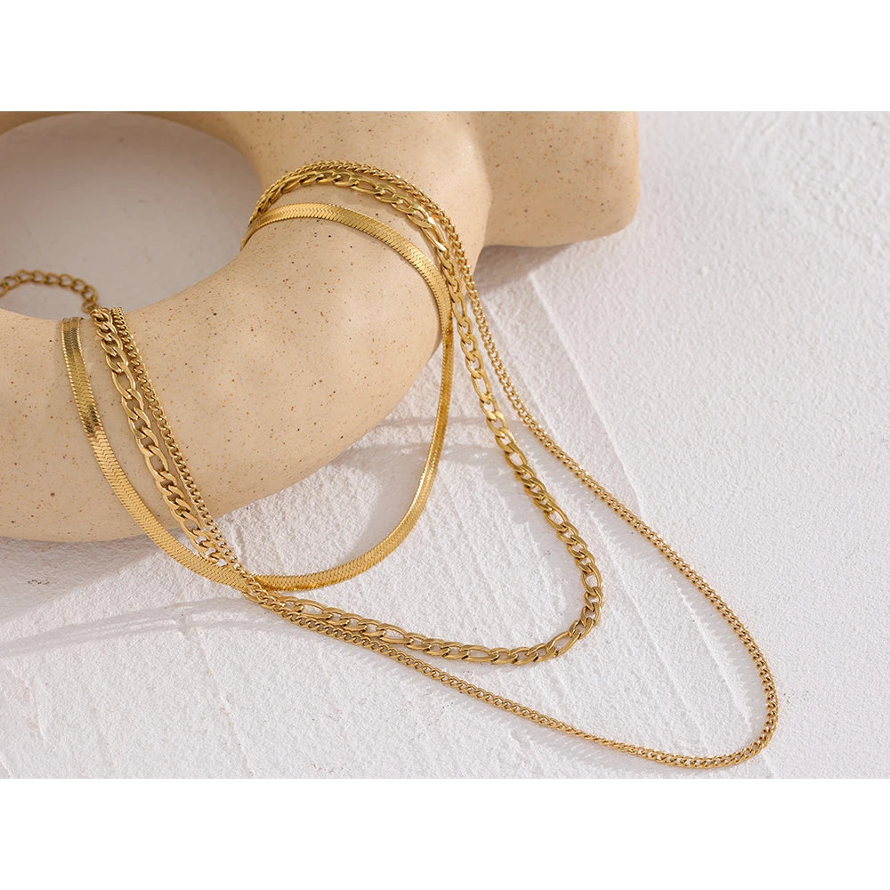 Collar Necklace 18K gold