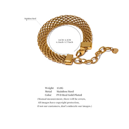 Cuban Bracelet 18K gold