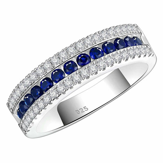 Blue Sapphire Eternity