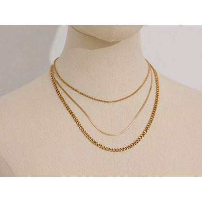 Collar Necklace 18K gold